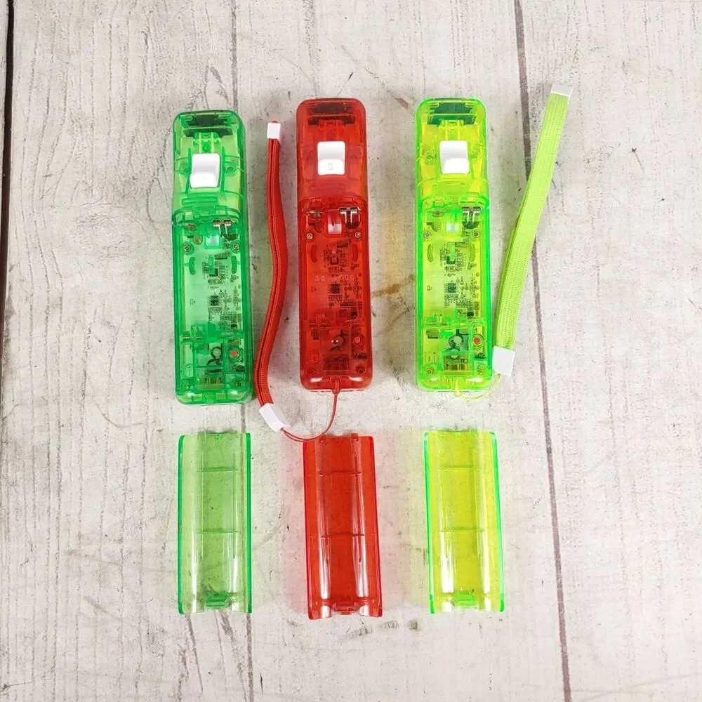 Lot of 3 PDP PL-8560C Rock Candy Wireless Wii Remote Controller TESTED WORKING